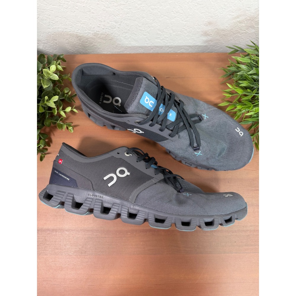 On Cloud X 3 Eclipse Magnet Men's Athletic Running Shoes Size 11.5